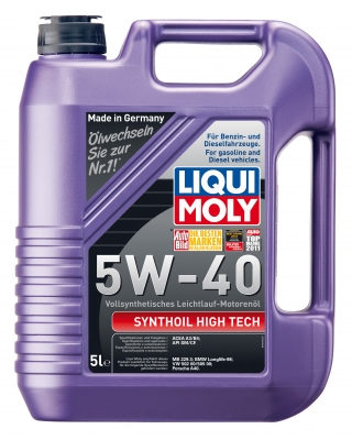 Обзор моторного масла liqui moly 5w-40: характеристики и особенности