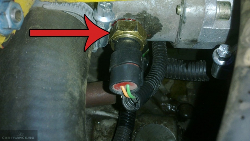 Описание датчика температуры охлаждающей жидкости и всей системы chevrolet niva