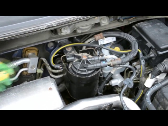 Описание топливного фильтра автомобиля opel zafira: фото и замена