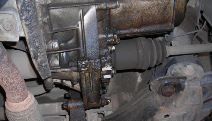 Определение причины течи масла на стыке двигателя и акпп toyota avensis