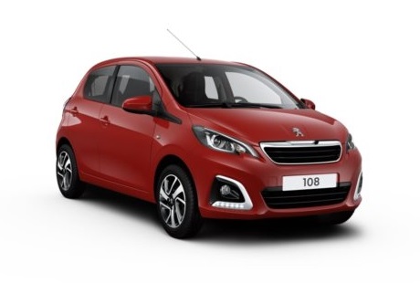 Peugeot 108 обновлен новыми цветами и уровнями отделки салона
