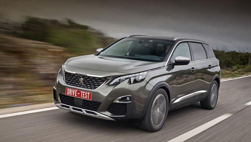 Peugeot 5008 2017 тест драйв