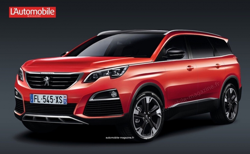 Peugeot 5008: амбиции, передний привод и 160 мм клиренса