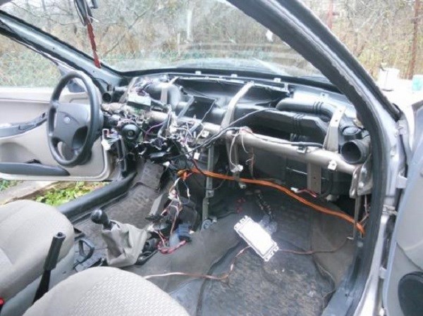 Подробная инструкция по замене радиатора печки на lada kalina своими руками