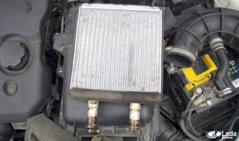 Подробная инструкция по замене радиатора печки на lada kalina своими руками