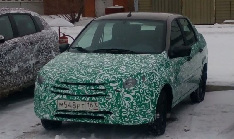 Появилось первое фото универсала lada granta