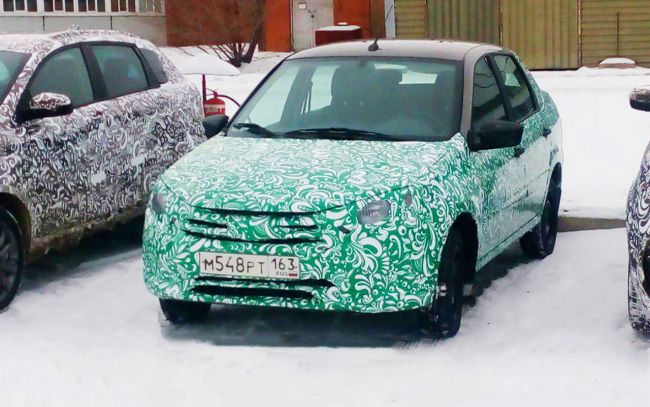 Появилось первое фото универсала lada granta