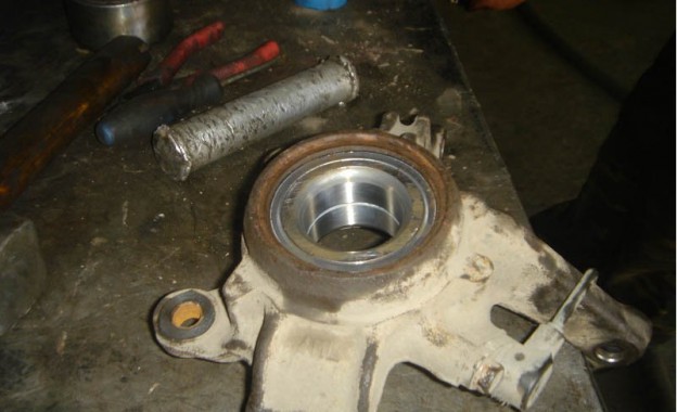 Пошаговая инструкция по замене подшипника ступицы на автомобиле nissan