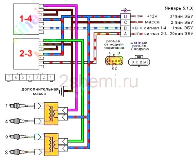 Пособие по ремонту и замене катушки и замка зажигания на ваз 2115, схема и настройка зажигания