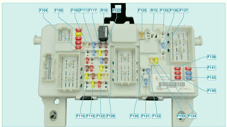 фокус 3 предохранитель бензонасоса