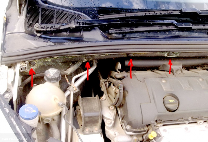 Процесс замены салонного фильтра на авто peugeot 308: фото и видео