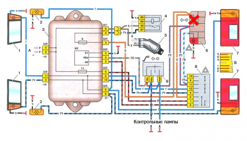 Проводка на автомобилях ваз 2108 (карбюратор и инжектор): ее замена и электросхема
