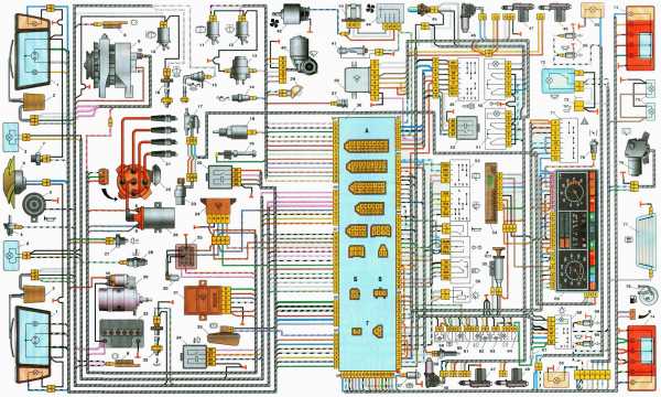 Проводка ваз 2109: ее замена, поиск неисправностей и доступная электросхема