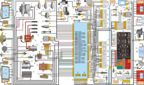 Проводка ваз 2109: ее замена, поиск неисправностей и доступная электросхема