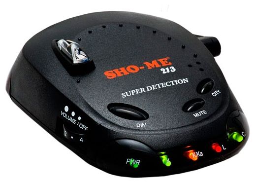 Радар-детекторы sho-me 685 и 213: обзор моделей, инструкция к антирадарам, крепление и отзывы