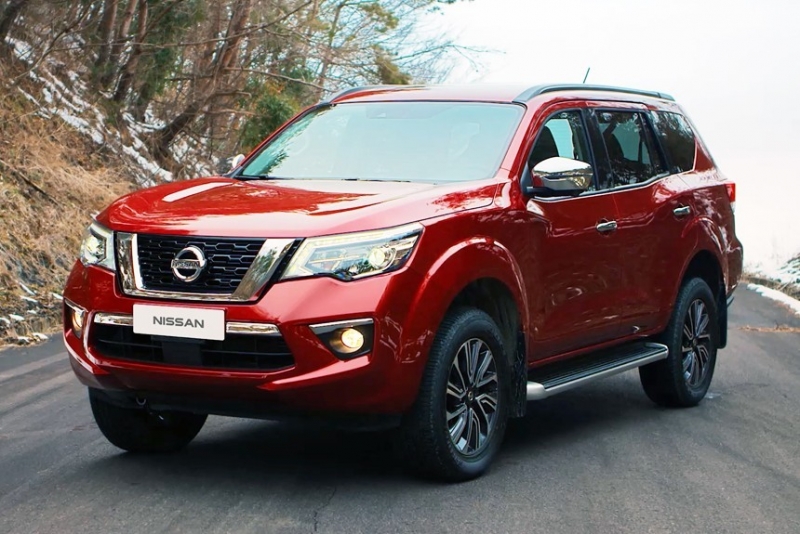 Рамный внедорожник nissan terra: пока только бензин