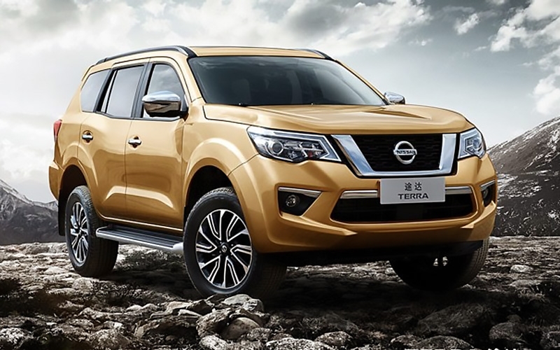 Рамный внедорожник nissan terra: пока только бензин