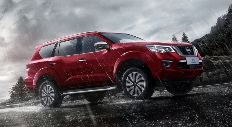 Рамный внедорожник nissan terra: пока только бензин
