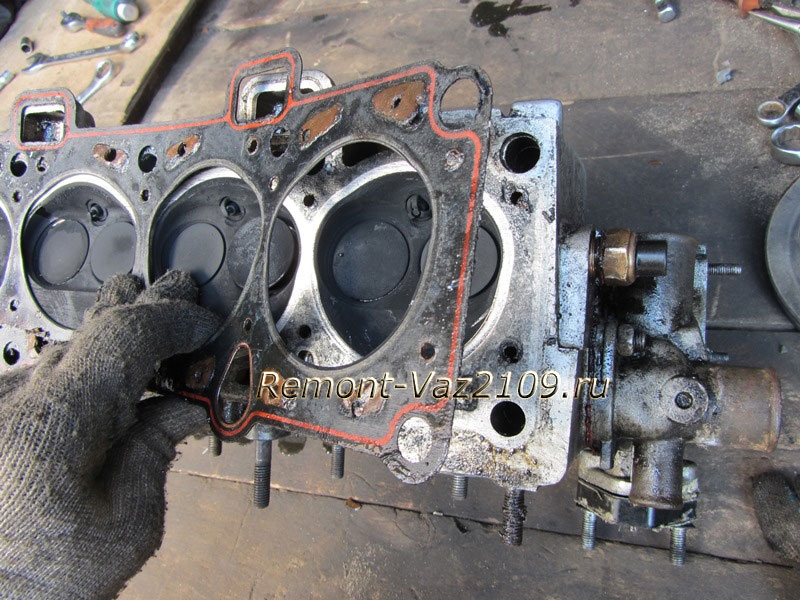 Ремонт и замена блока головки блока цилиндров ваз 2109: инструкции с фото