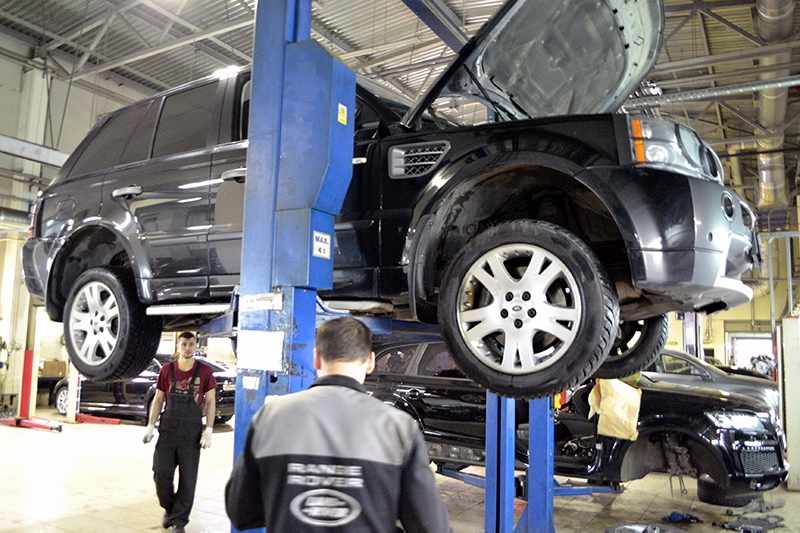 Ремонт land rover range rover sport