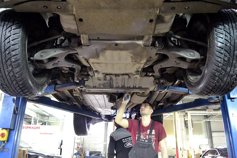 Ремонт land rover range rover sport