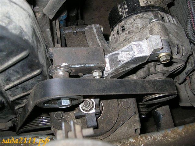 Ручная замена ремня генератора ваз 2112 16 клапанов: инструкции с фото