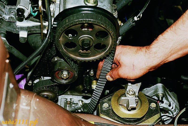 Ручная замена ремня грм на ваз 21099 инжектор: инструкции, фото и видео