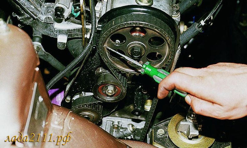 Ручная замена ремня грм на ваз 21099 инжектор: инструкции, фото и видео