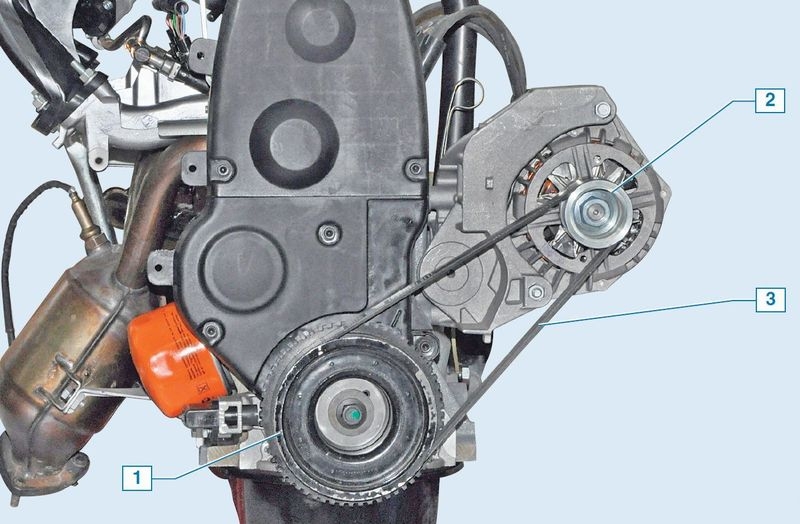 Самостоятельная замена ремня генератора lada granta: инструкции с фото