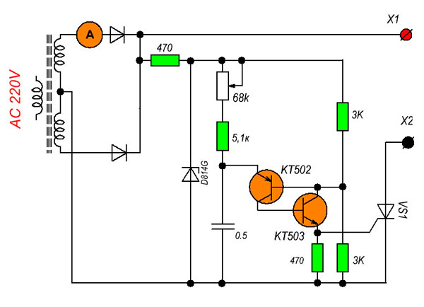 Сборка зарядного устройства для автомобильного аккумулятора своими руками