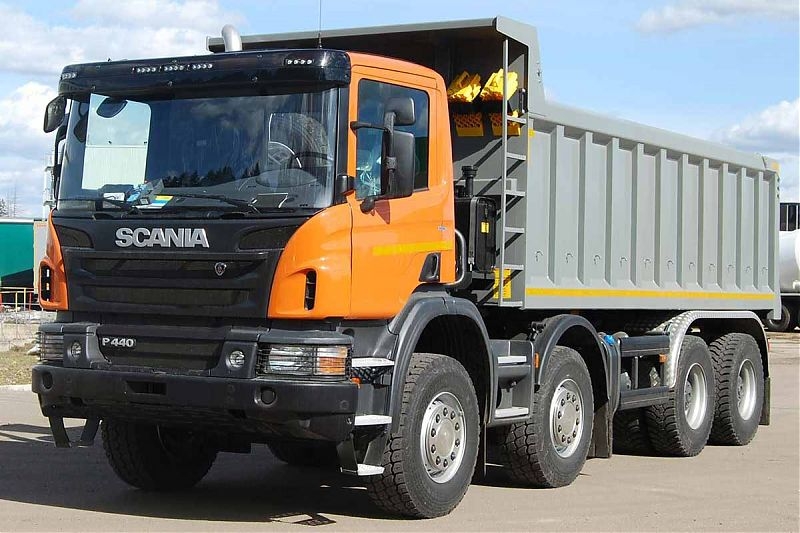 Scania g440 (самосвал 8×4) цена и характеристики, фотографии и обзор