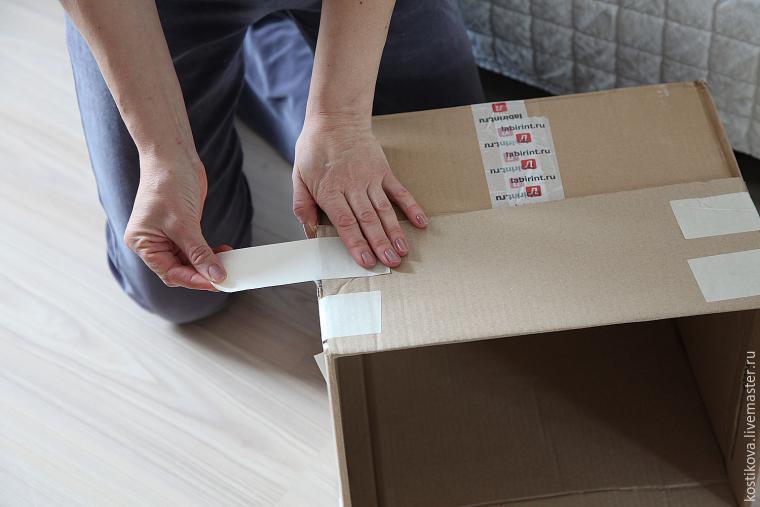 Сделать декоративную коробку своими руками