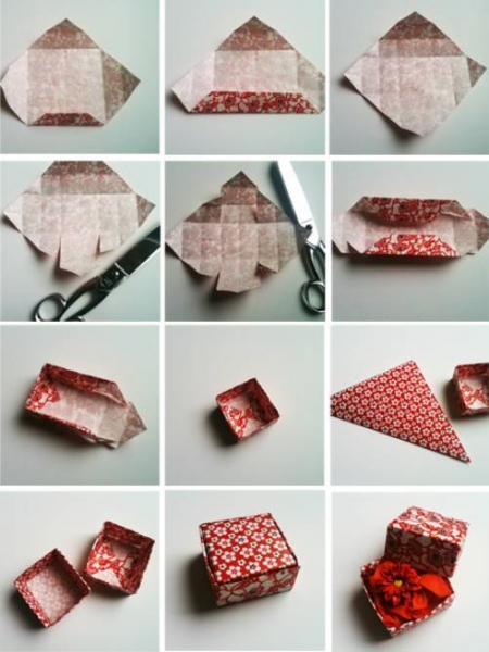 Сделать декоративную коробку своими руками