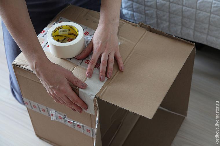 Сделать декоративную коробку своими руками