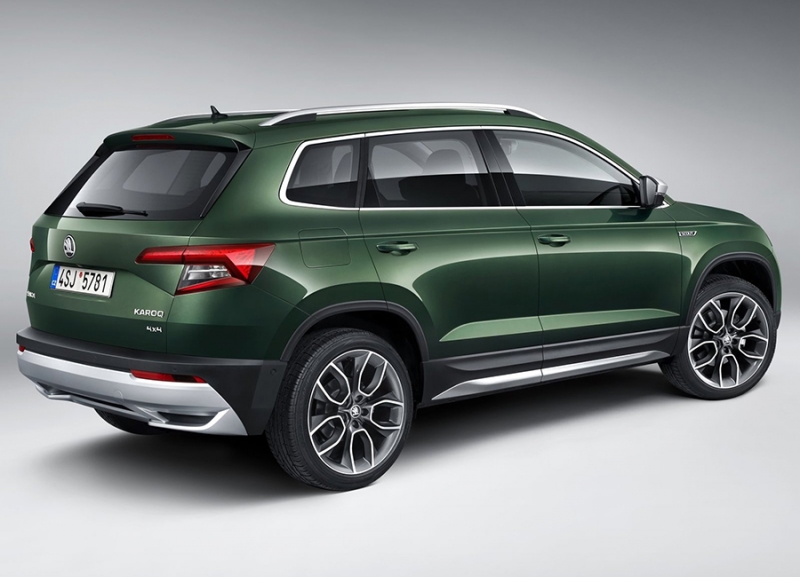 Skoda karoq стала «скаутом»