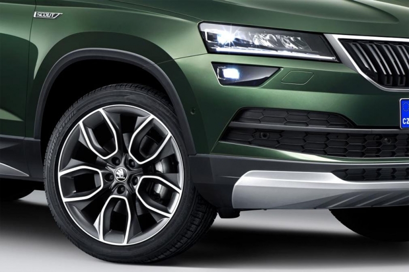 Skoda karoq стала «скаутом»