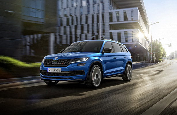 Skoda раскрыла дизайн самого мощного kodiaq