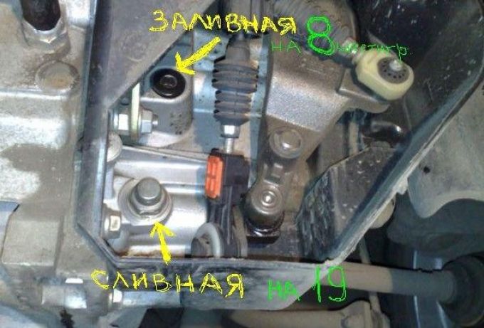 Слив и замена масла в механической коробке передач ford focus 2