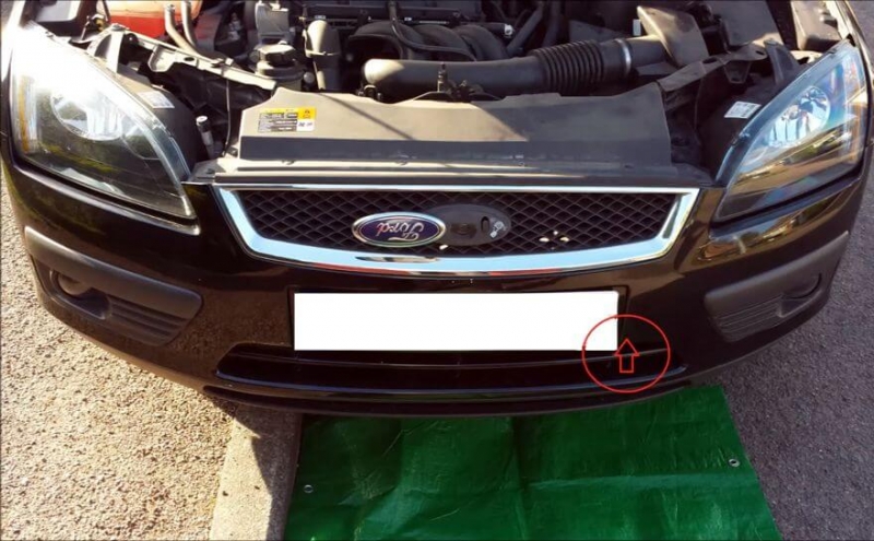 Слив и замена охлаждающей жидкости ford focus 2