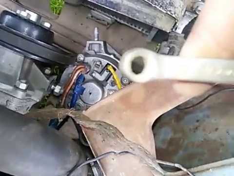Снятие и замена генератора ваз 2107