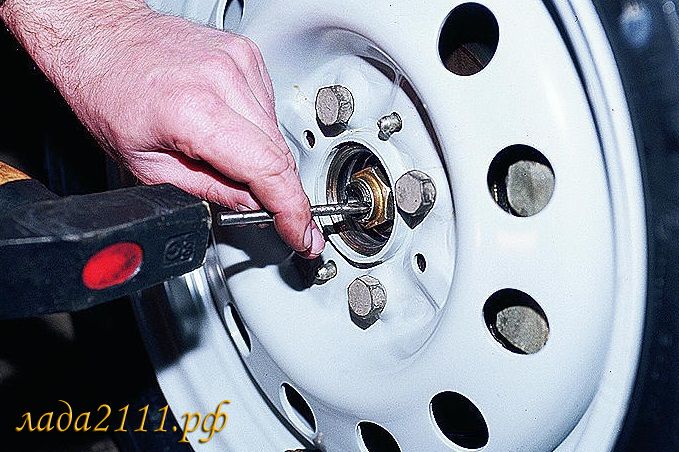Снятие и замена подшипника передней ступицы ваз 2110, 2111, 2112