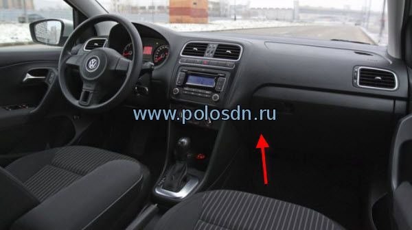 Снятие и замена салонного фильтра volkswagen polo sedan