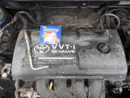 Снятие и замена свечей зажигания 1.4 toyota corolla e120