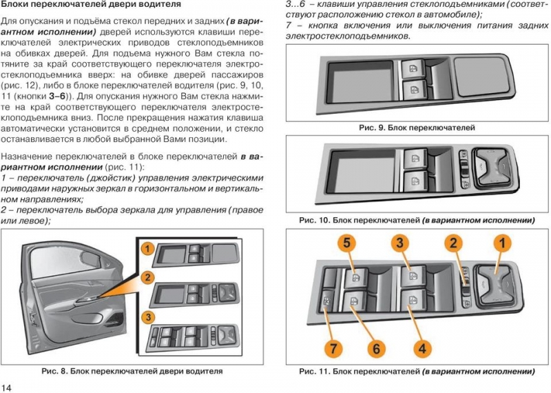 Способы самостоятельного переключения стеклоподъемника в положении асс