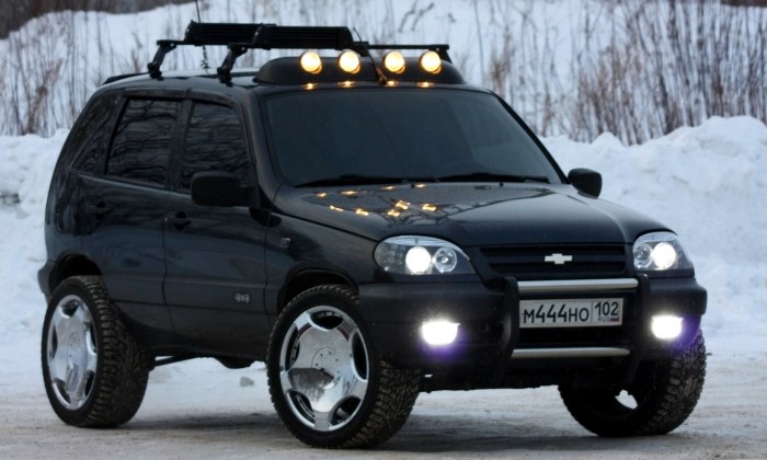 Тюнинг нива шевроле своими руками 4×4