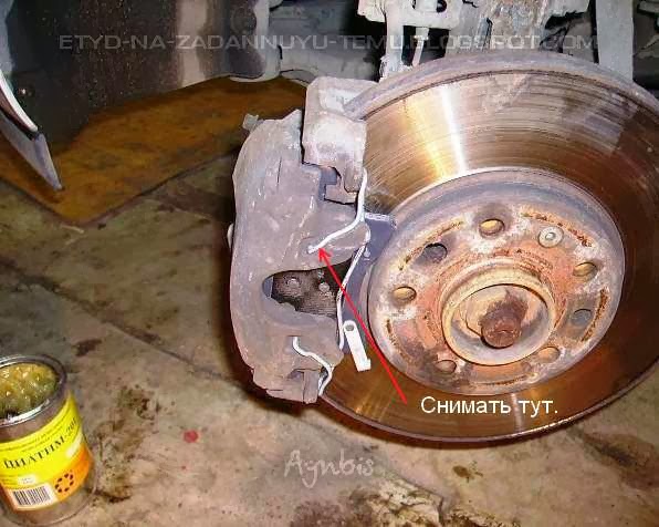 Тормозные колодки, инструкция по самостоятельной замене