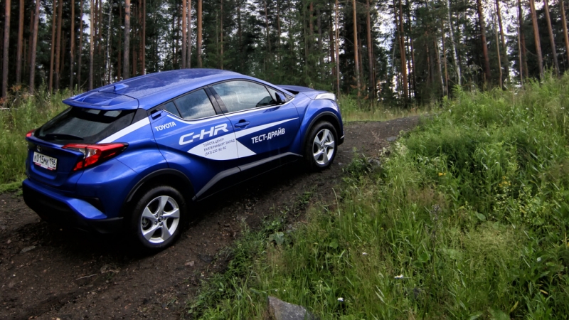 Toyota c hr тест драйв