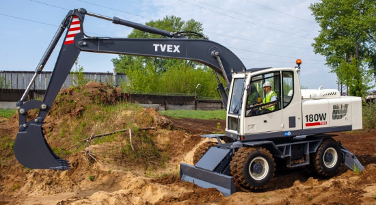 Tvex 180i (погрузчик) характеристики и цены, фотографии обзор