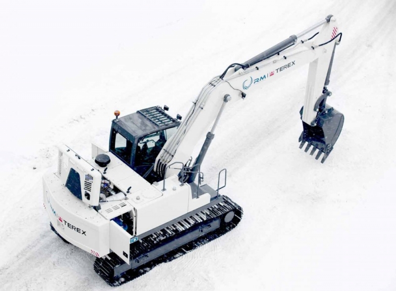 Tx 210 (экскаватор) характеристики и цены, фотографии обзор