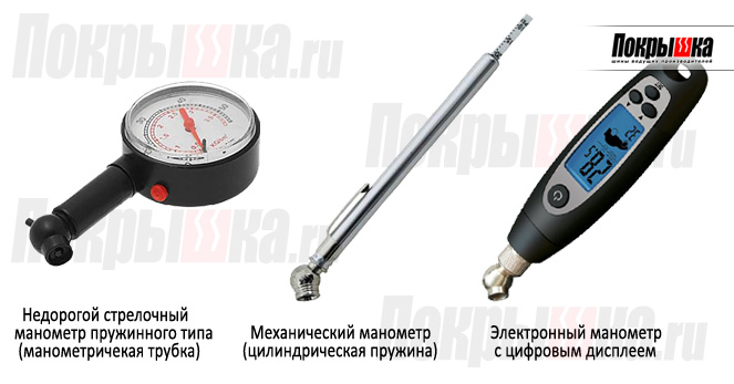 В каких единицах измеряется давление в шинах